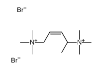 (2E)-N,N,N,N',N',N'-Hexamethyl-2-pentene-1,4-diaminium dibromide Structure