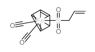 carbon monoxide,cyclopenta-1,3-diene,iron(6+),3-sulfinatoprop-1-ene Structure