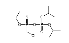 [chloromethyl(propan-2-yloxy)phosphinothioyl] dipropan-2-yl phosphate Structure
