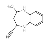 3-methyl-2,6-diazabicyclo[5.4.0]undeca-7,9,11-triene-5-carbonitrile结构式
