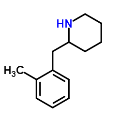 2-(2-Methylbenzyl)piperidine结构式