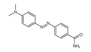 4-[[4-(dimethylamino)phenyl]diazenyl]benzamide结构式
