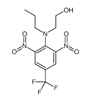 2-[[2,6-dinitro-4-(trifluoromethyl)phenyl]propylamino]ethanol结构式