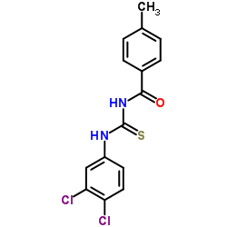 N-[(3,4-Dichlorophenyl)carbamothioyl]-4-methylbenzamide Structure