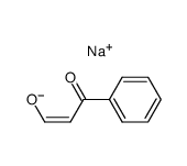 sodium salt of benzoyl acetaldehyde结构式