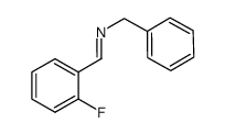 N-(2-fluorobenzylidene)-1-phenylmethanamine Structure