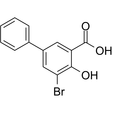 5-Bromo-4-hydroxy-3-biphenylcarboxylic acid picture