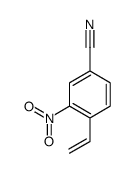 4-ethenyl-3-nitrobenzonitrile结构式