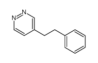 4-(2-phenylethyl)pyridazine Structure