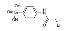 N-(bromoacetyl)-4-arsanilic acid结构式