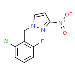 1-(2-chloro-6-fluorobenzyl)-3-nitro-1H-pyrazole picture