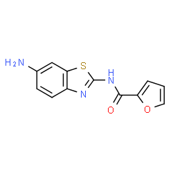 N-(6-Amino-1,3-benzothiazol-2-yl)-2-furamide structure