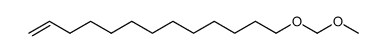 13-(methoxymethoxy)tridec-1-ene结构式