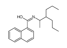 N-(3-propylhexan-2-yl)naphthalene-1-carboxamide结构式