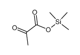 trimethylsilyl pyruvate结构式