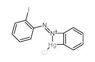 chloro-[2-[(2-iodophenyl)diazenyl]phenyl]mercury结构式