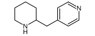 Pyridine, 4-(2-piperidinylmethyl)-结构式