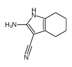 2-amino-4,5,6,7-tetrahydro-1H-indole-3-carbonitrile Structure