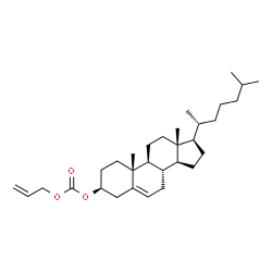 Carbonic acid allyl 3β-cholesteryl ester Structure