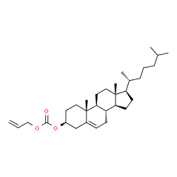 Carbonic acid allyl 3β-cholesteryl ester structure