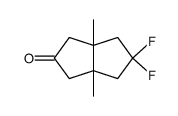 5,5-difluoro-3a,6a-dimethylhexahydropentalen-2(1H)-one Structure