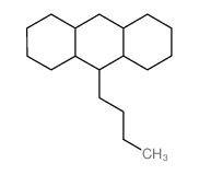 9-n-Butyl-[tetradecahydroanthracene] structure