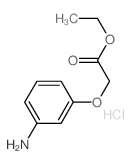 ethyl 2-(3-aminophenoxy)acetate structure
