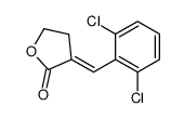 3-[(2,6-dichlorophenyl)methylidene]oxolan-2-one结构式