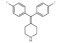 4-(BIS(4-FLUOROPHENYL)METHYLENE)PIPERIDINE Structure