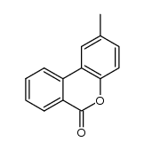 2-methyl-6H-dibenzo[b,d]pyran-6-one结构式