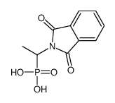 1-(1,3-dioxoisoindol-2-yl)ethylphosphonic acid结构式
