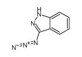 1H-Indazol-3-yl azide Structure