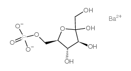 d-fructose-6-phosphate barium salt Structure