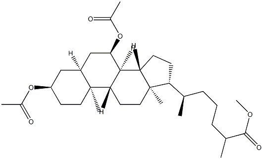 3α,7α-Bis(acetyloxy)-5β-cholestan-26-oic acid methyl ester picture