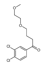 1-(3,4-dichlorophenyl)-4-(2-methoxyethoxy)butan-1-one Structure