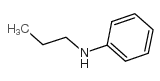 N-丙基苯胺结构式