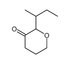 2-butan-2-yloxan-3-one Structure