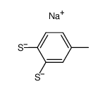 disodium toluene 3,4-dithiolate Structure