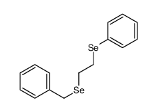 2-benzylselanylethylselanylbenzene Structure