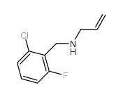 N-[(2-chloro-6-fluorophenyl)methyl]prop-2-en-1-amine结构式