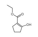 ethyl 2-oxocyclopentane carboxylate结构式