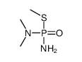 N-[amino(methylsulfanyl)phosphoryl]-N-methylmethanamine Structure