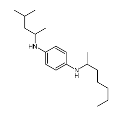 1-N-heptan-2-yl-4-N-(4-methylpentan-2-yl)benzene-1,4-diamine结构式