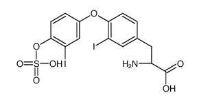 3,3'-diiodothyronine-4-sulfate结构式