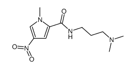 N-[3-(dimethylamino)propyl]-1-methyl-4-nitro-1H-pyrrole-2-carboxamide Structure