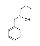 N-benzyl-N-propylhydroxylamine Structure
