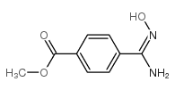 Methyl 4-[amino(hydroxyimino)methyl]-benzenecarboxylate structure