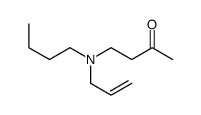 4-[butyl(prop-2-enyl)amino]butan-2-one结构式