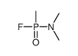 N-[fluoro(methyl)phosphoryl]-N-methylmethanamine结构式