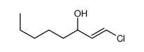 1-chlorooct-1-en-3-ol Structure